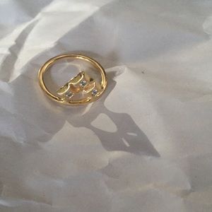 three star gold ring